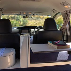 SP Sigma 2 Berth NZ Interior Table Seating And Toilet