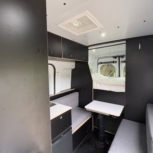 WKC OR Interior Dinette And Bed Rear View