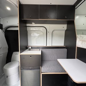 WKC OR Interior Dinette Kitchen And Bed