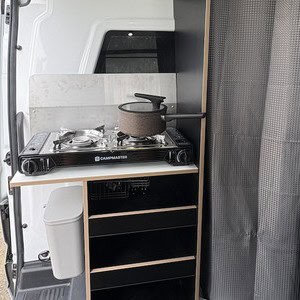 WKC OR Kitchen Cooktop And Privacy Curtain 4